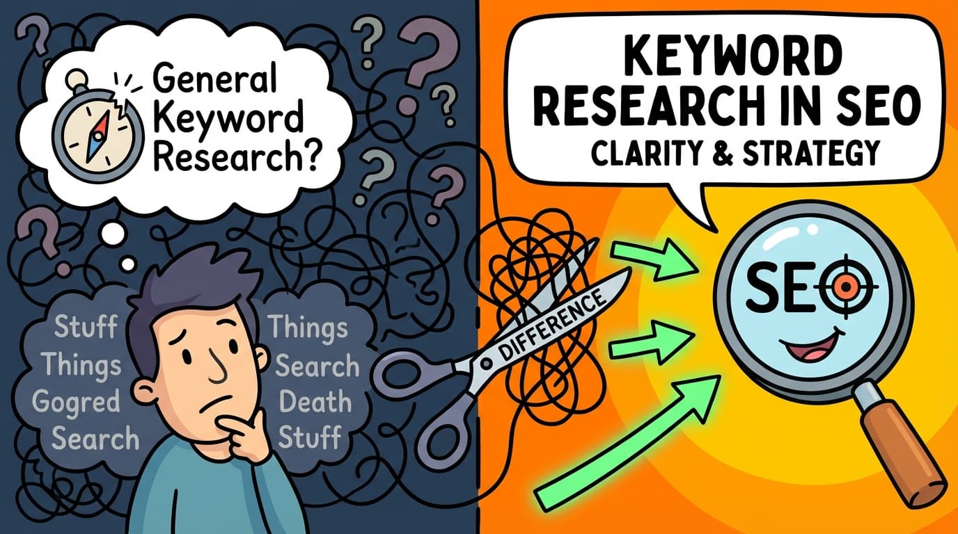 What Makes Keyword Research in SEO Different from General Keyword Research?