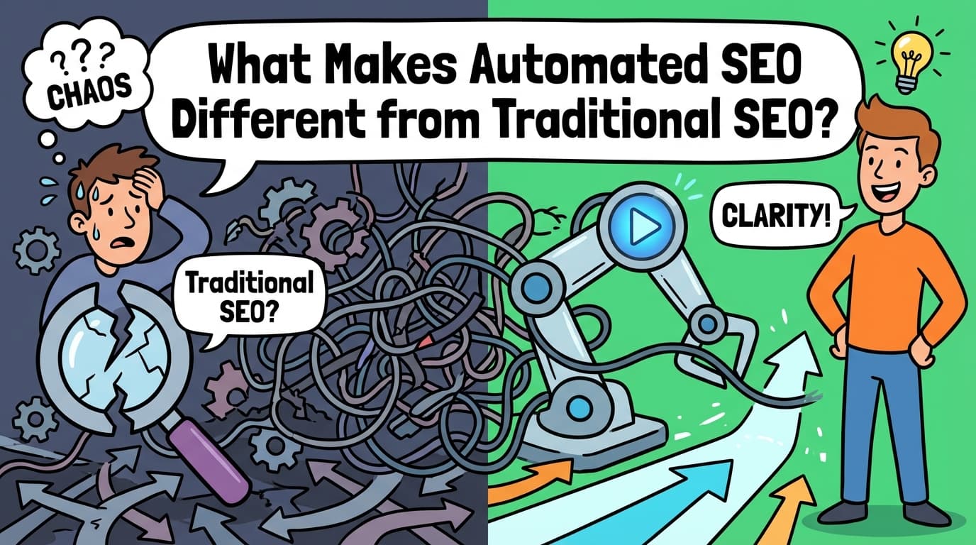 What Makes Automated SEO Different from Traditional SEO?