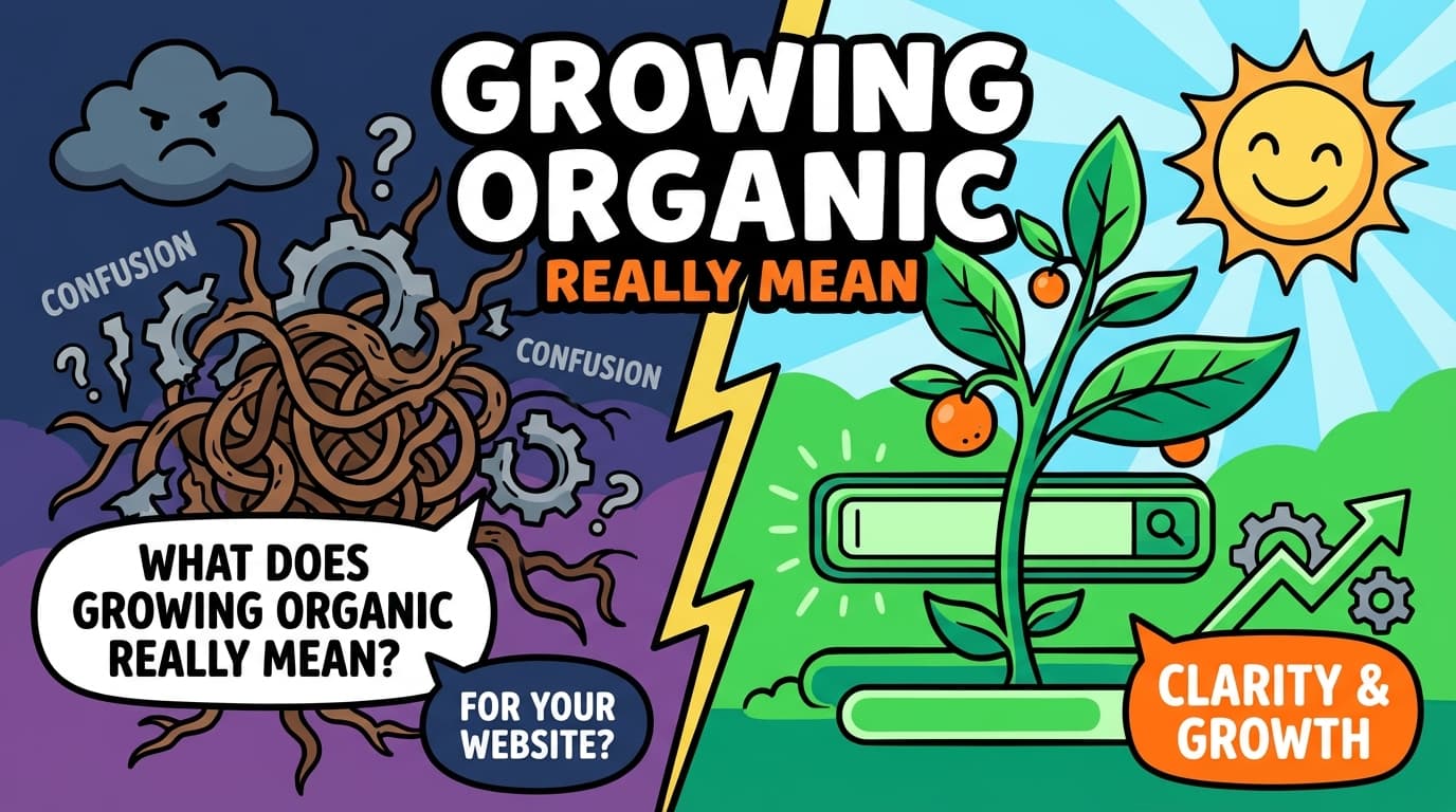 What Does Growing Organic Really Mean for Your Website?