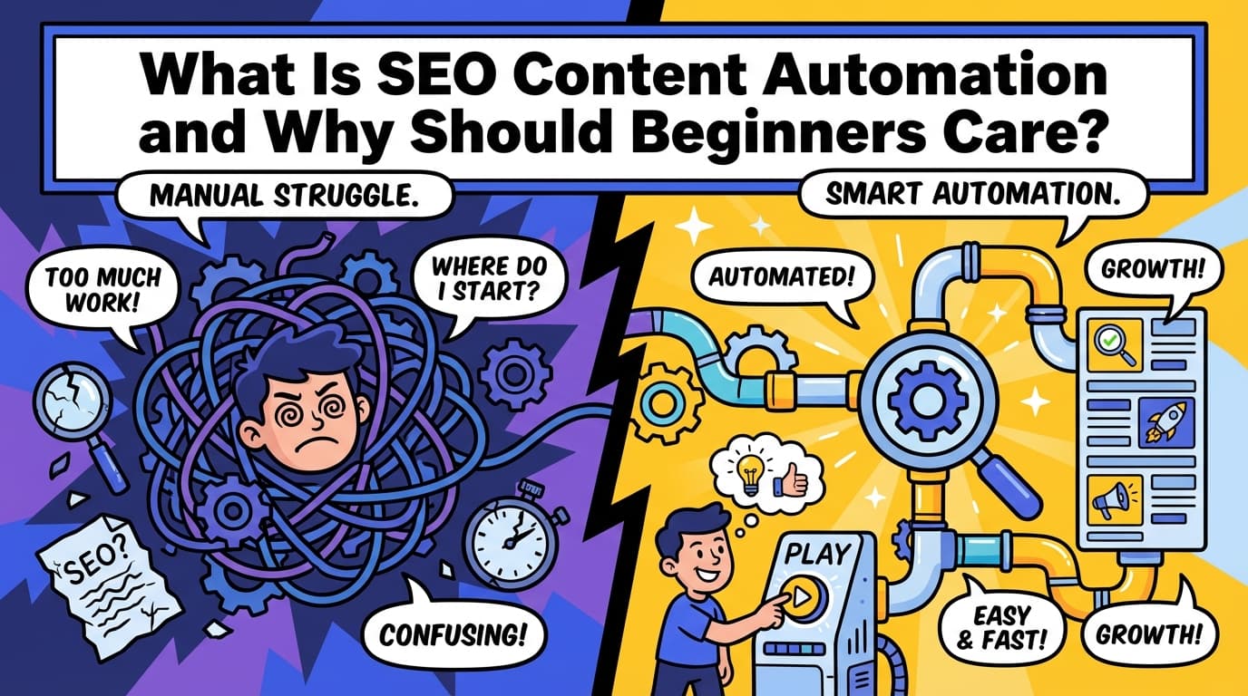 What Is SEO Content Automation and Why Should Beginners Care?