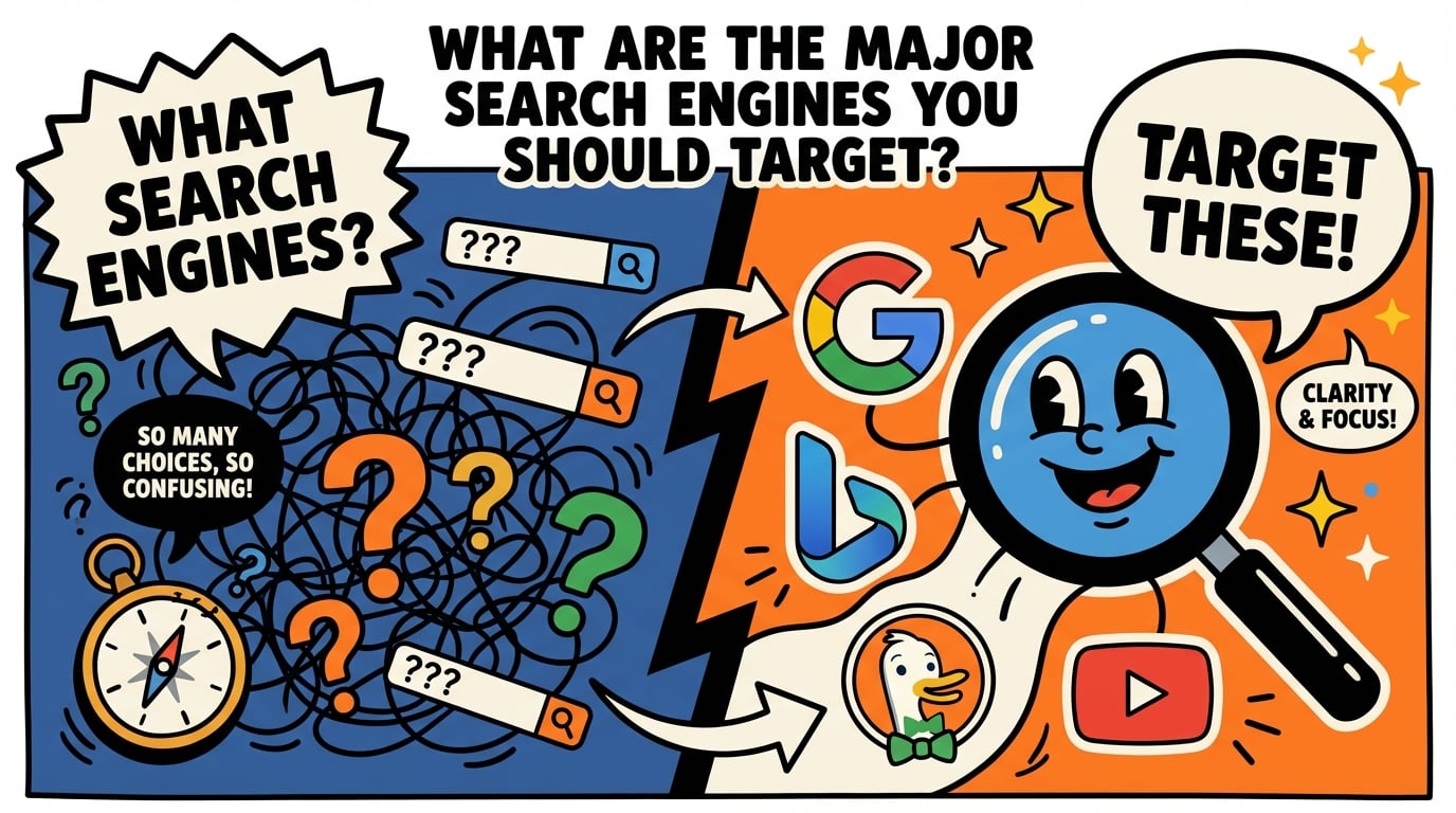 What Are the Major Search Engines You Should Target?