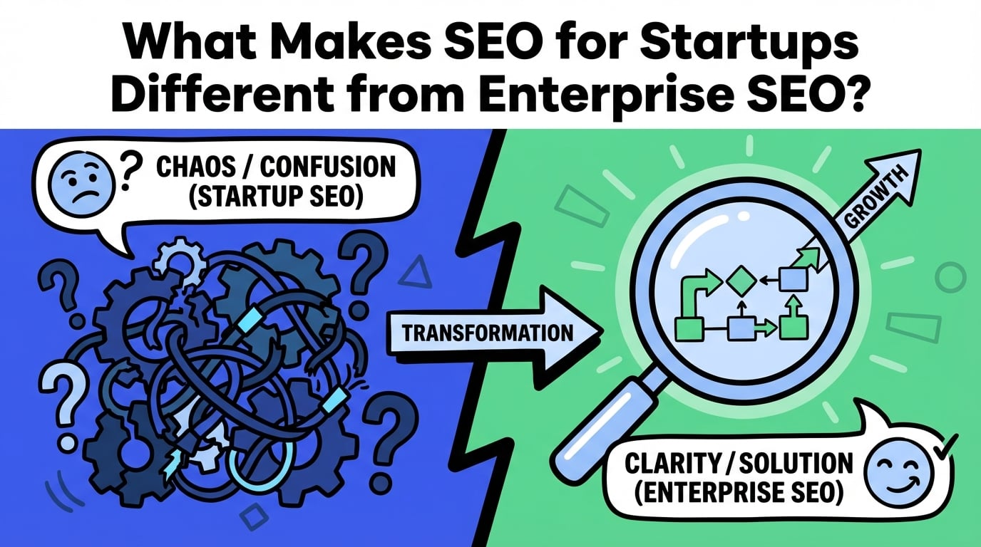 What Makes SEO for Startups Different from Enterprise SEO?