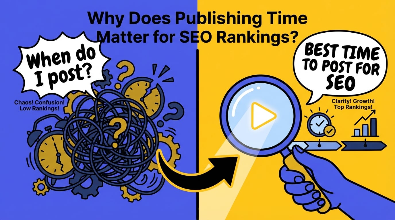 Why Does Publishing Time Matter for SEO Rankings?