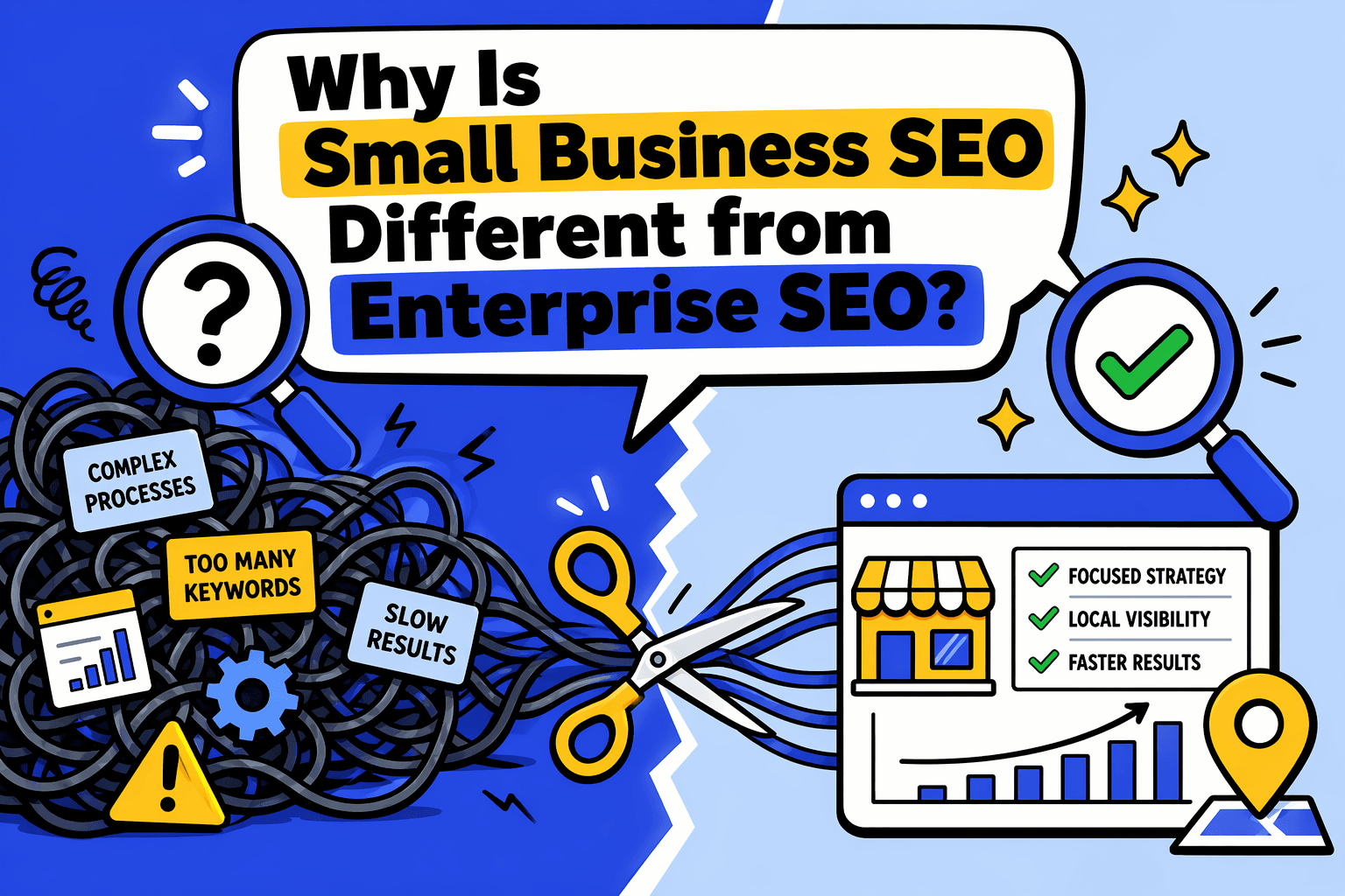 Why Is Small Business SEO Different from Enterprise SEO?