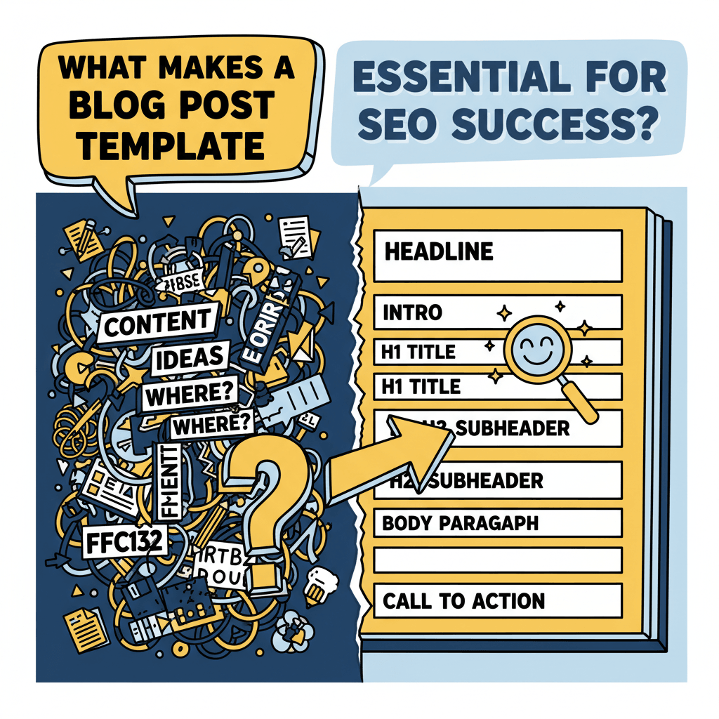 What Makes a Blog Post Template Essential for SEO Success?