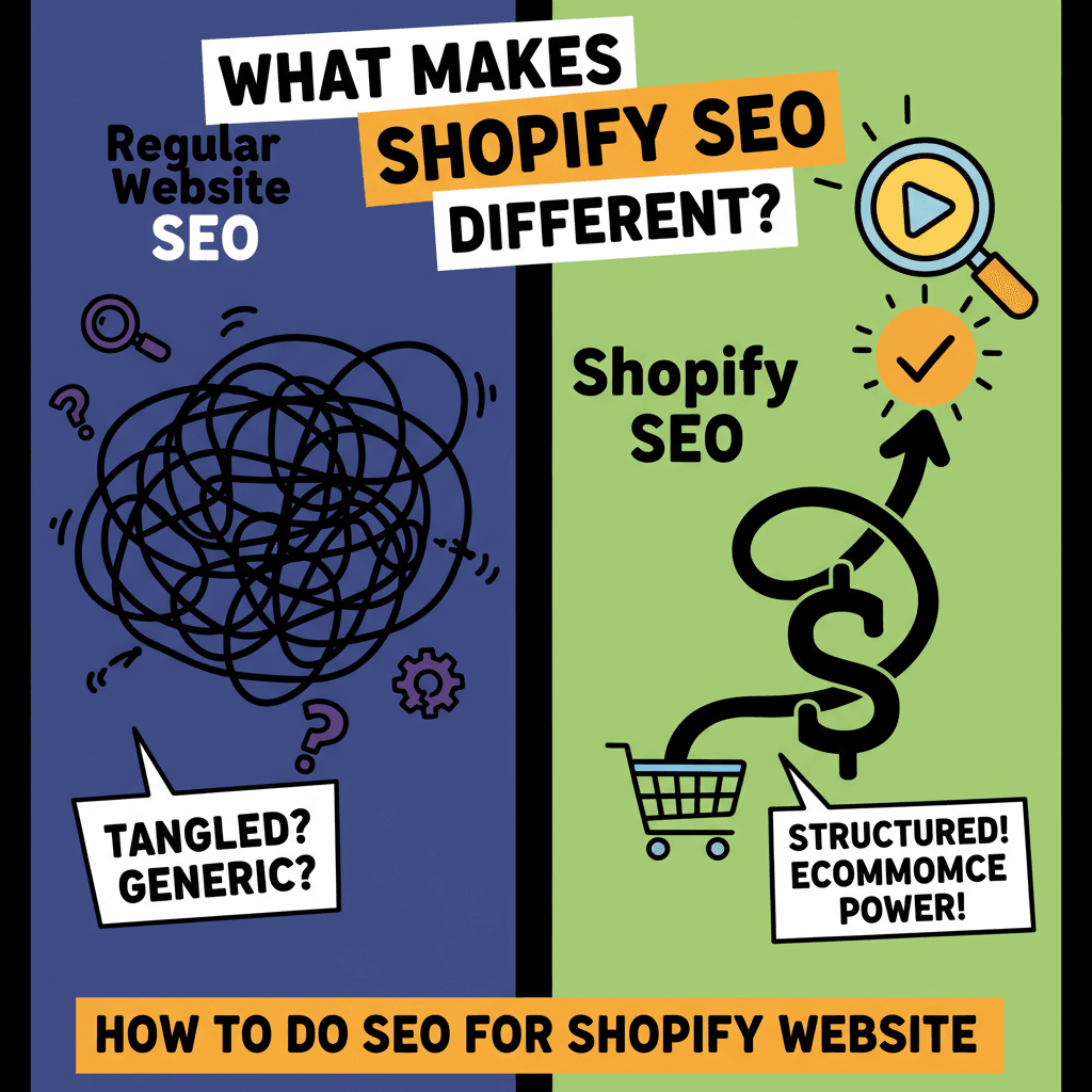What Makes Shopify SEO Different from Regular Website SEO?