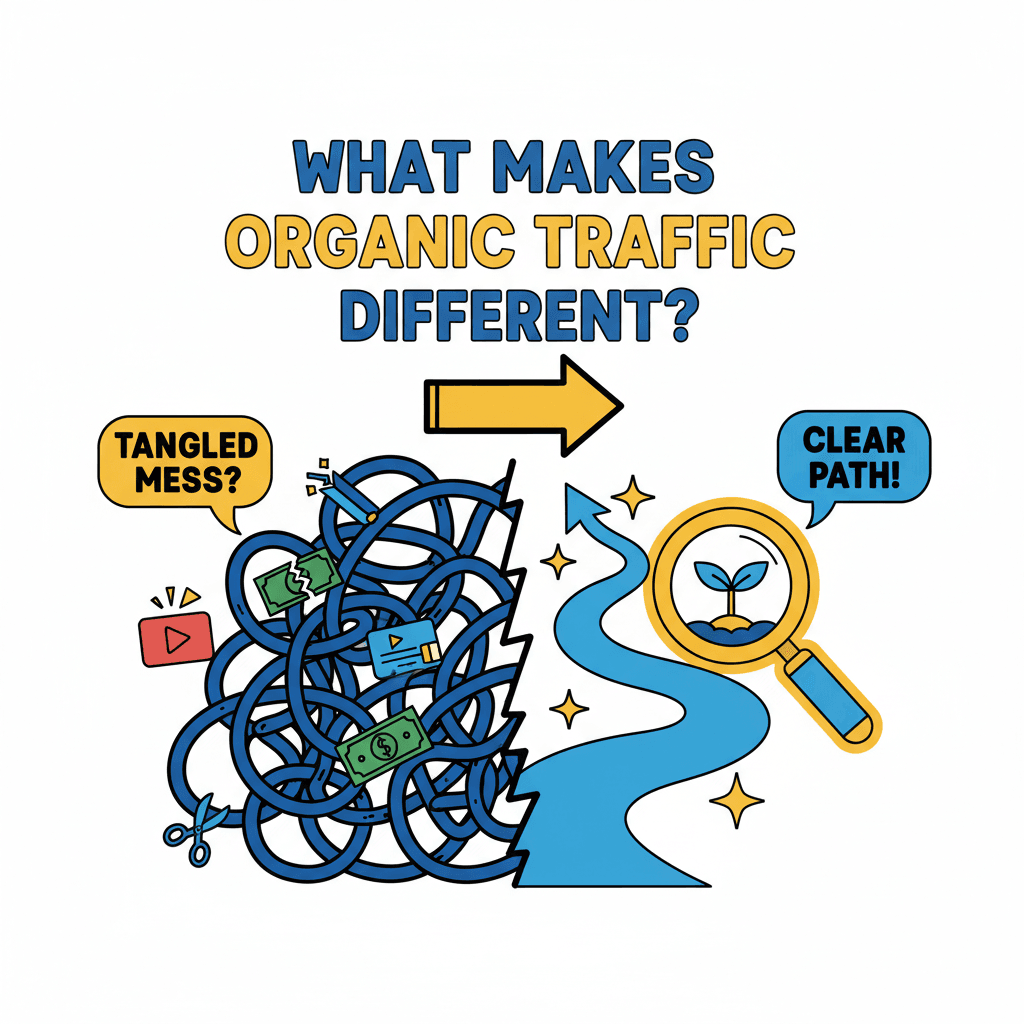 What Makes Organic Traffic Different from Other Traffic Sources?