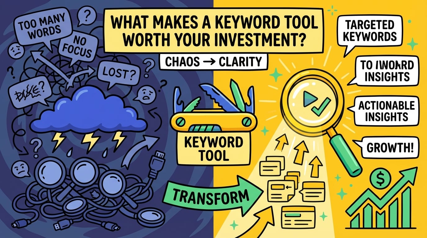 What Makes a Keyword Tool Worth Your Investment?
