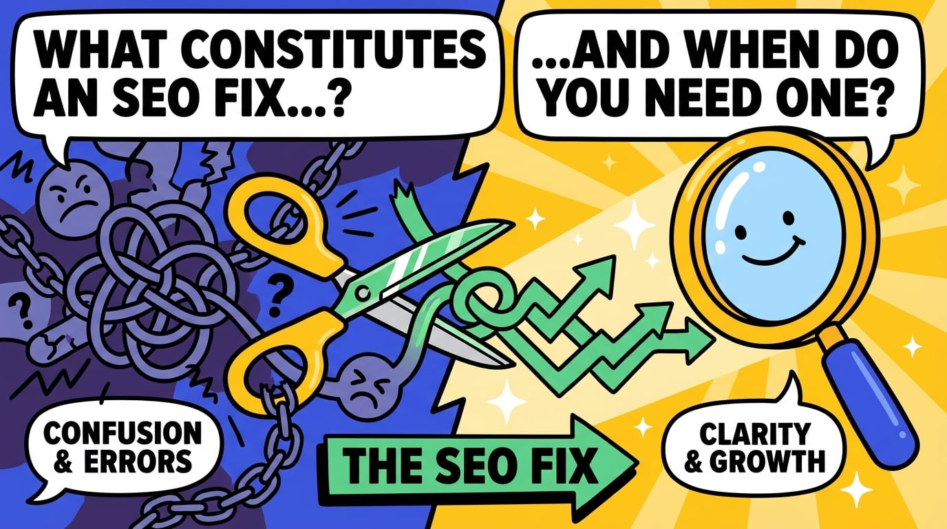 What Constitutes an SEO Fix and When Do You Need One?