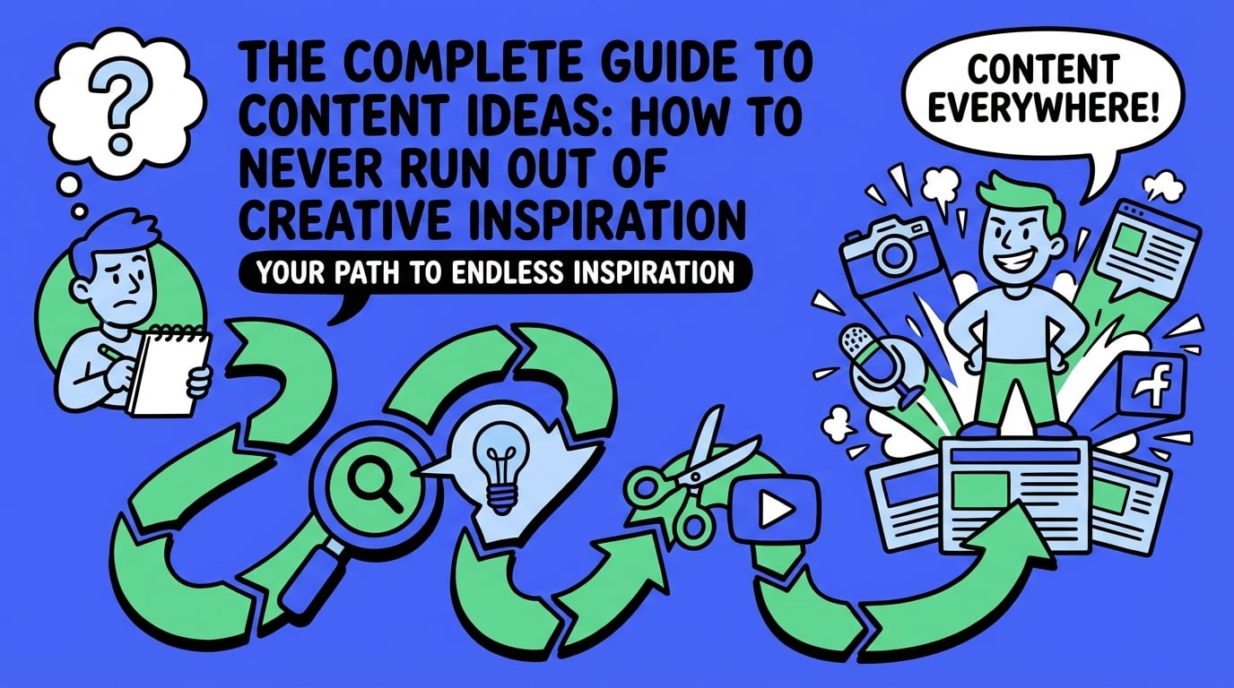 The Complete Guide to Content Ideas: How to Never Run Out of Creative Inspiration
