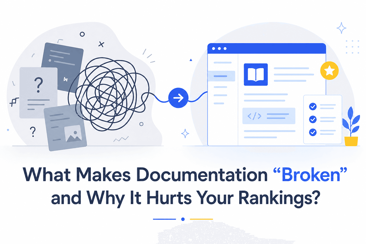 What Makes Documentation "Broken" and Why It Hurts Your Rankings?