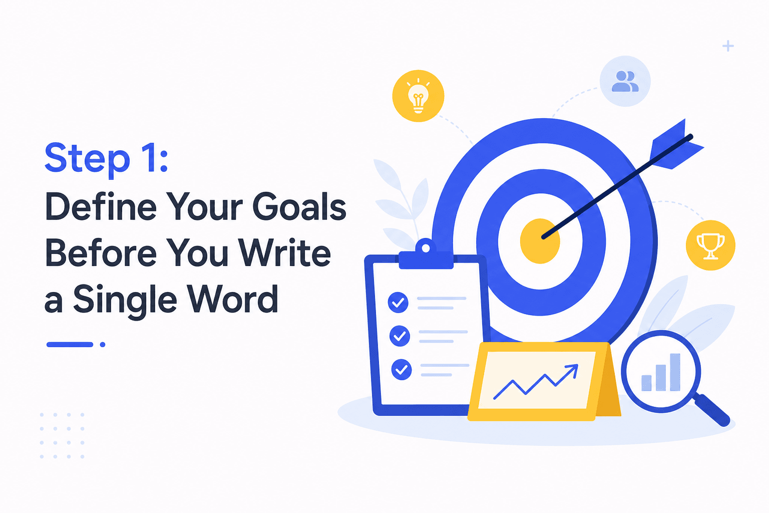 Step 1: Define Your Goals Before You Write a Single Word