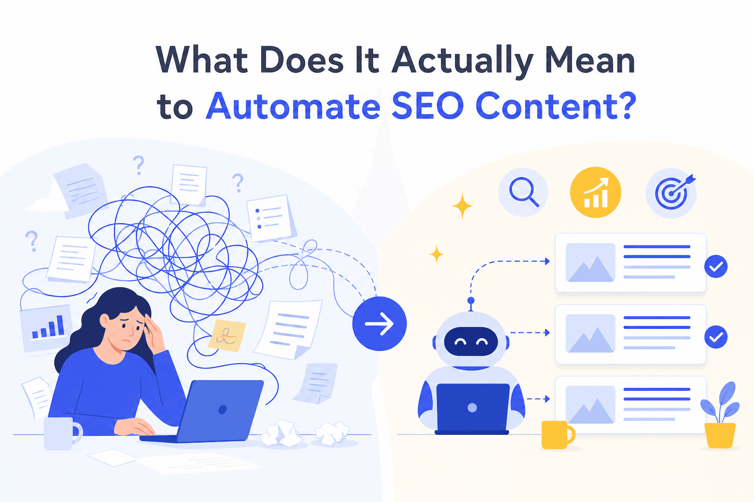 What Does It Actually Mean to Automate SEO Content?