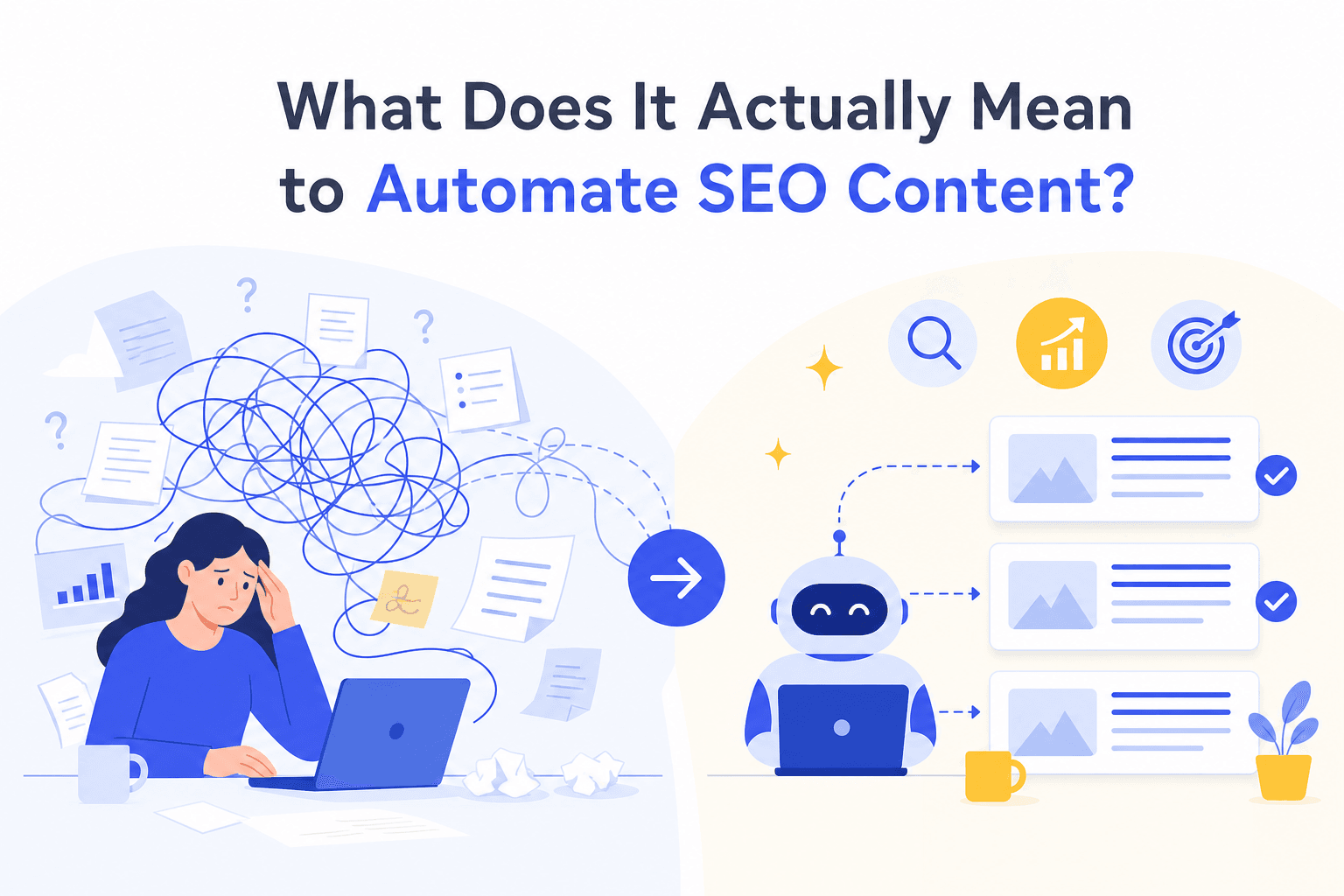 What Does It Actually Mean to Automate SEO Content?